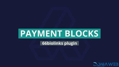 More information about "Payment Blocks Pack - 66biolinks plugin"