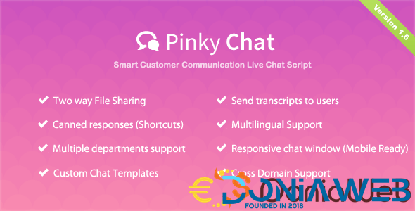 Pinky Chat - PHP Live Chat Script