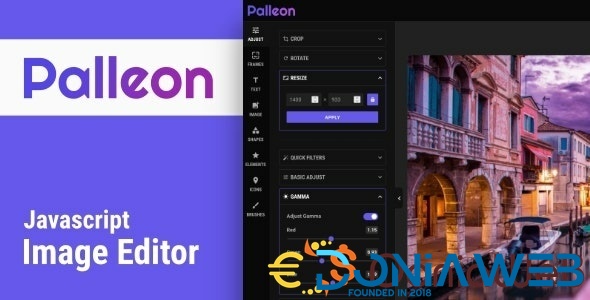 Palleon - Javascript Image Editor