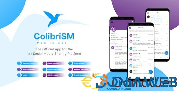 ColibriSM Mobile Flutter App