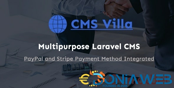 CMS Villa - Multipurpose Laravel Business Website