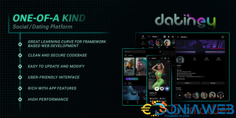 Datinghey - The Ultimate PHP Dating Platform
