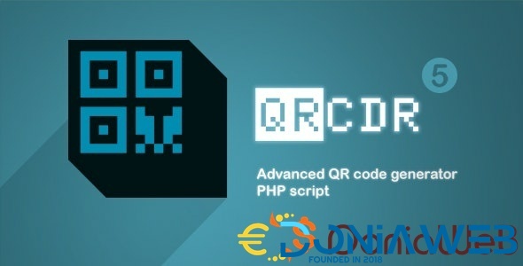 QRcdr - responsive QR Code generator