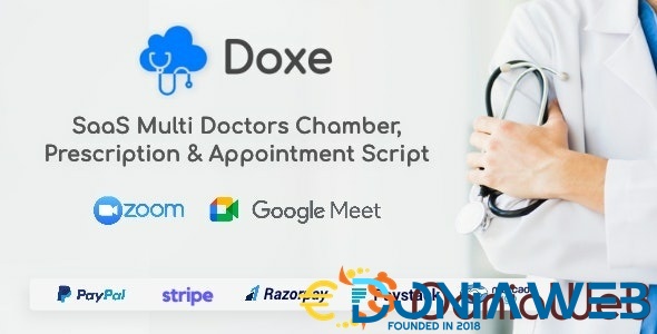 Doxe - SaaS Doctors Chamber, Prescription & Appointment Software