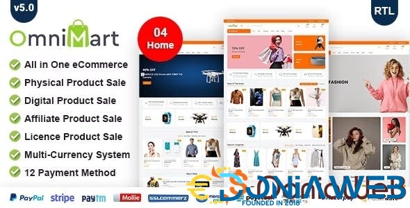 OmniMart - eCommerce CMS | Laravel eCommerce script