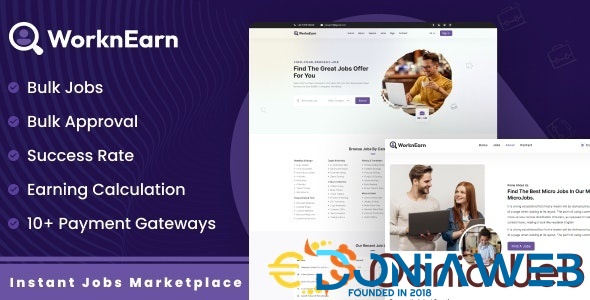 WorknEarn - Instant Jobs Marketplace