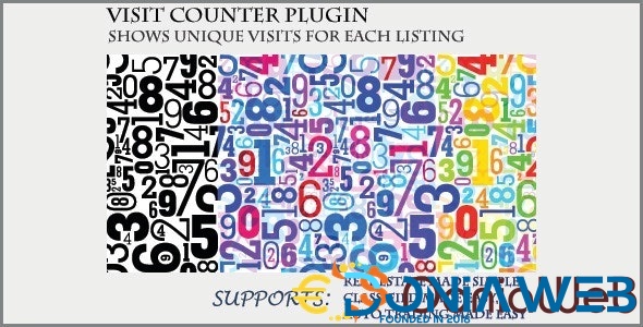 Visit Counter - Classifieds Plugin