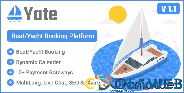 Yate - Boat/Yacht Booking Platform