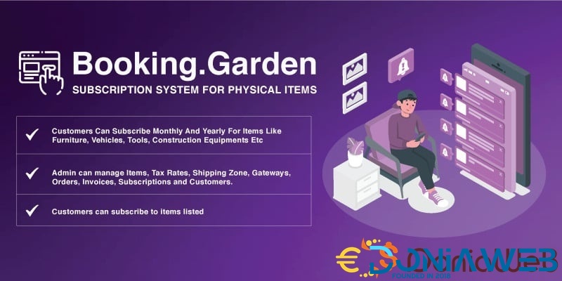 Booking.Garden Subscription System