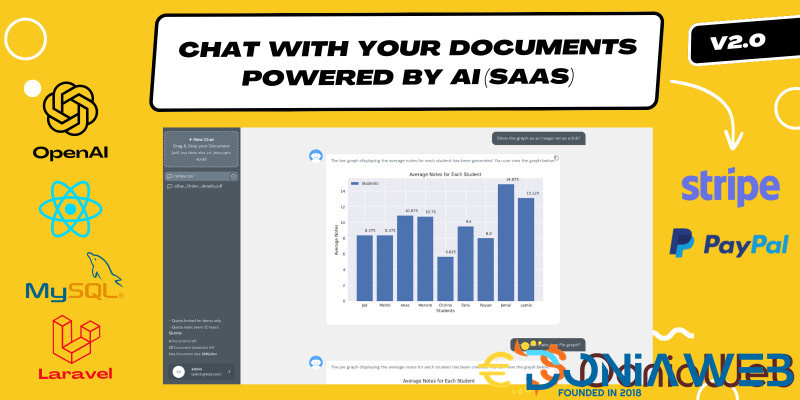 ChatPDF - Chat with your Documents using AI SAAS