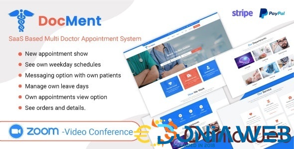 DocMent - SaaS Based Multi Doctor Appointment System