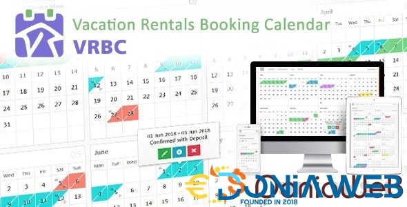 Vacation Rentals Booking Calendar