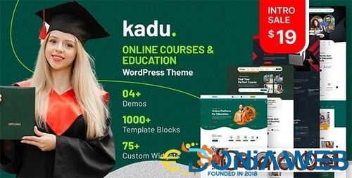 More information about "Kadu - Education WordPress Theme"