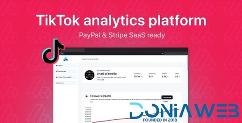 More information about "phpStatistics v1.3.1 [Regular License] - TikTok Analytics Platform (SAAS Ready)"