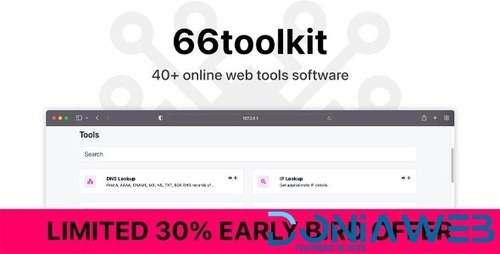 More information about "66toolkit v5.0.0 - Ultimate Web Tools System (SAAS)"