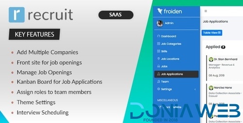 More information about "Recruit SAAS - Recruitment Manager"