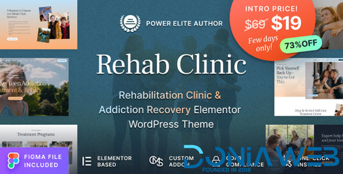 More information about "Rehab Clinic - Addiction Recovery Center WordPress Theme"