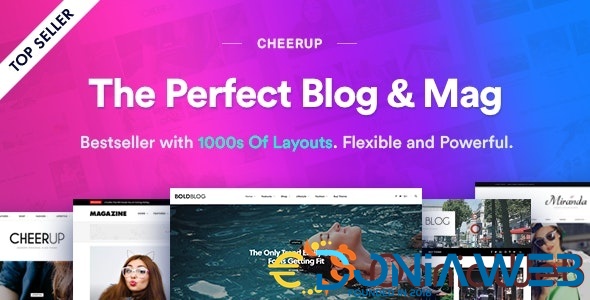 CheerUp - Food, Blog & Magazine