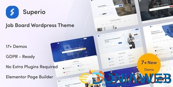 Superio - Job Board WordPress Theme