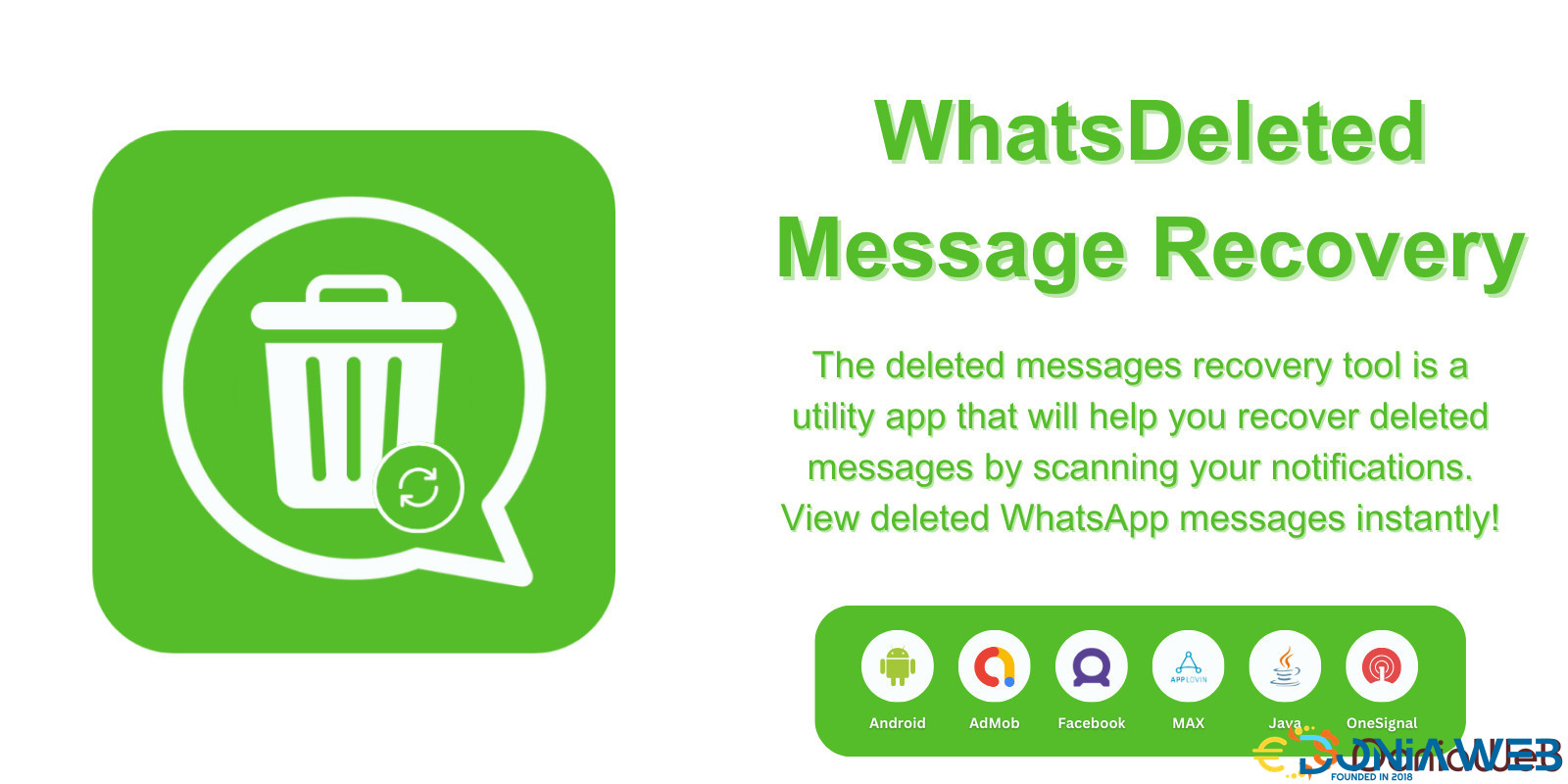 WhatsDeleted Message Recovery - Android