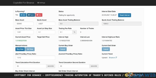 More information about "CryptoBot For Binance"