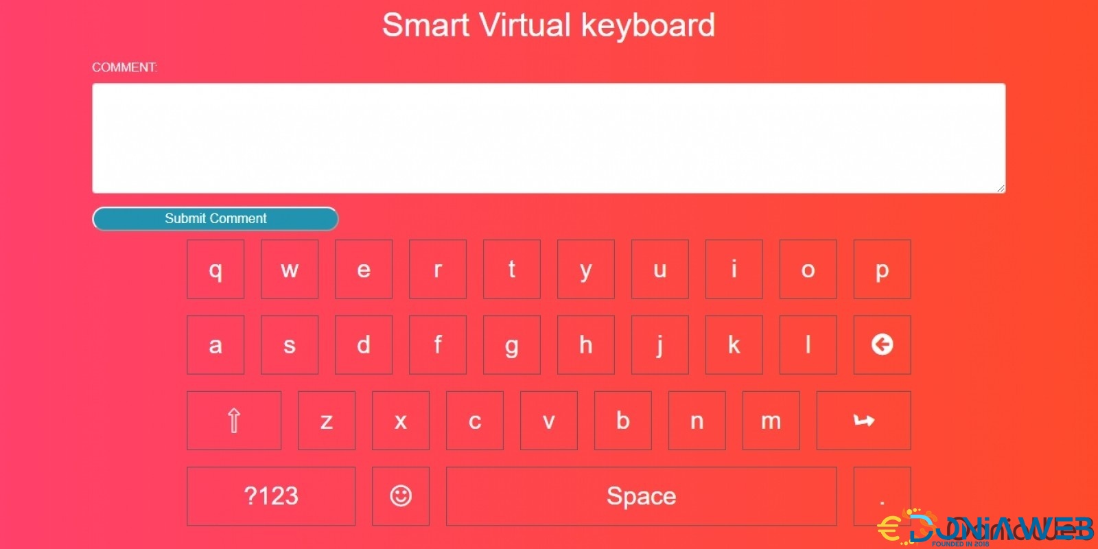 Smart Virtual Keyboard JavaScript