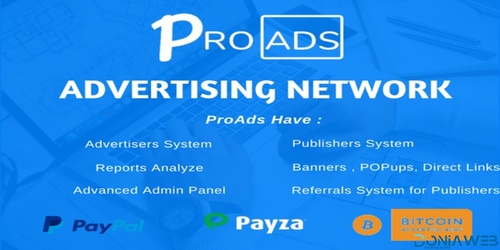 More information about "ProAds V2.6.0 - Online Advertising Network Script"