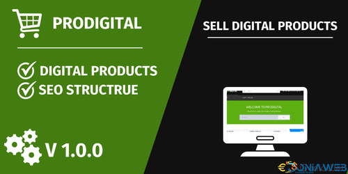 More information about "ProDigital - Digital Products Marketplace Script"