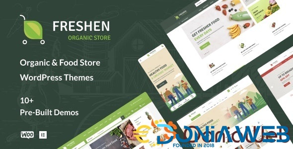 Freshen - Organic Food Store WordPress Theme