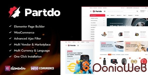 More information about "Partdo - Auto Parts and Tools Shop WooCommerce Theme"