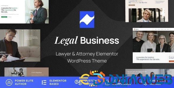 Legal Business - Attorney & Lawyer WordPress Theme