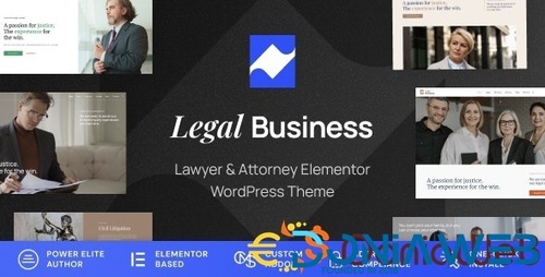 More information about "Legal Business - Attorney & Lawyer WordPress Theme"