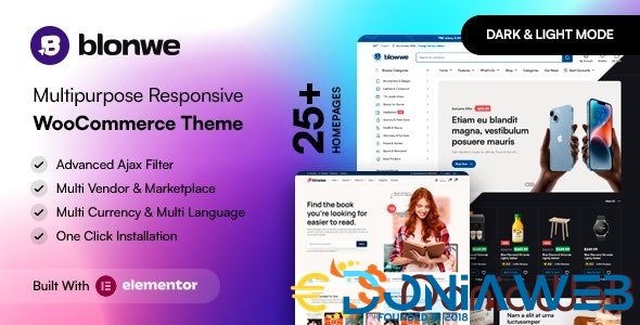 Blonwe - Multipurpose WooCommerce Theme