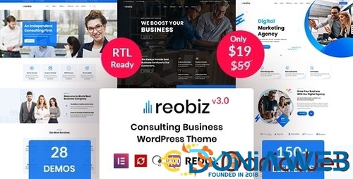 More information about "Reobiz - Consulting Business WordPress Theme"