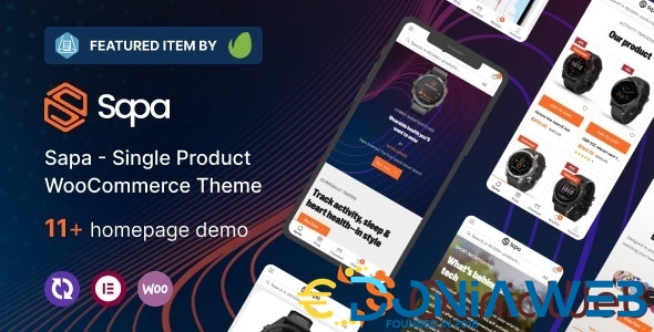 Sapa - Product Landing Page WooCommerce Theme