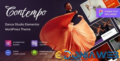 More information about "Contempo - Dance School WordPress Theme"