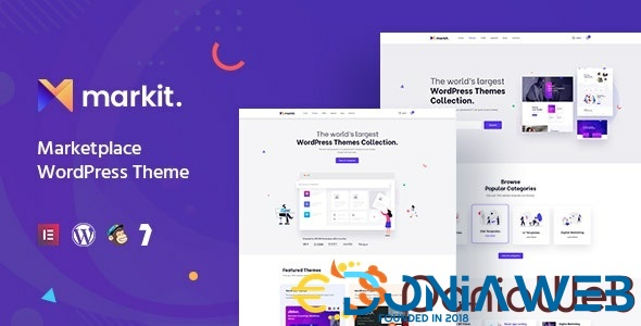 Markite - Digital Marketplace WooCommerce WordPress Theme