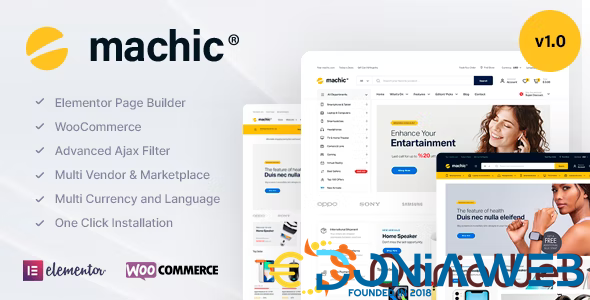 Machic - Electronics Store WooCommerce Theme nulled