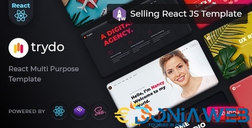 More information about "Trydo - React Agency and React Portfolio Template"