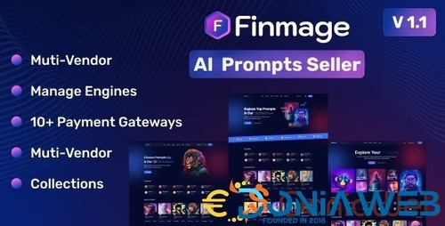 More information about "Finmage - AI Prompts Seller (Multi-vendor)"