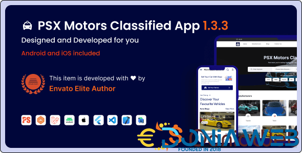 Motors Classified: Apps, Frontend Website and Backend for Car Dealership, Buy Sell, Listings|1.3.3