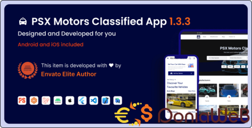 More information about "Motors Classified: Apps, Frontend Website and Backend for Car Dealership, Buy Sell, Listings|1.3.3"