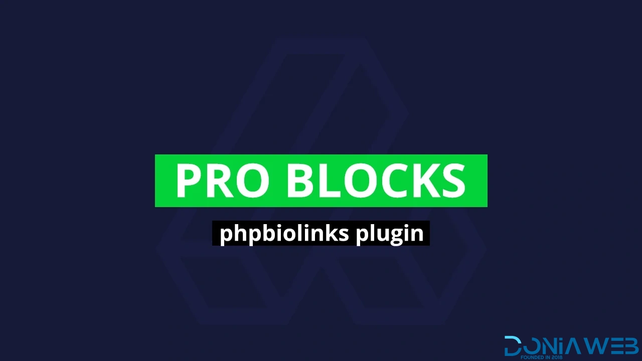 Pro Blocks - 66biolinks plugin