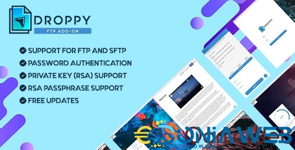 FTP - Droppy online file transfer and sharing