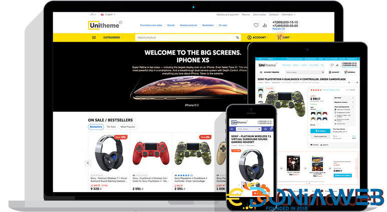 UniTheme 2 - Premium CS-Cart Theme Pre-Licensed