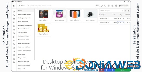 SaleStation - Point of Sale & Business Management System