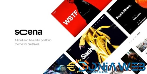 More information about "Scena - Creative Ajax Portfolio Theme"