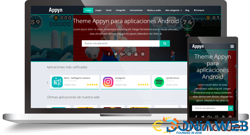 Appyn - Themespixel WordPress Theme