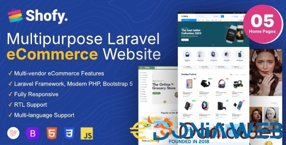 Shofy - eCommerce & Multivendor Marketplace Laravel Platform