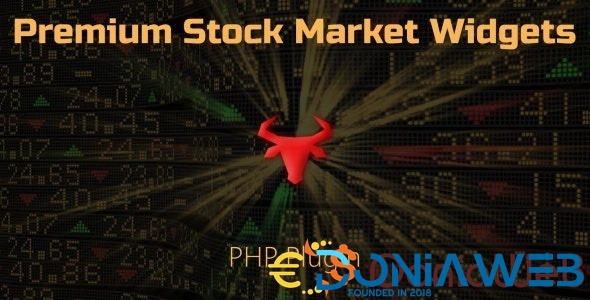 Premium Stock Market & Forex Widgets | PHP Plugin